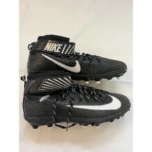 Nike Lunarbeast Elite TD CF Men's Size‎ 16 Black White Cleats Shoes 847641 011